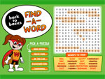Back to Basics Find-A-Word Game