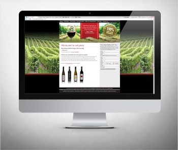 AJ's Winery, Website