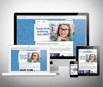 Australian Mathematics Trust responsive website