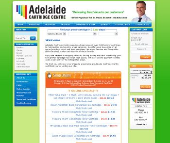 Adelaide Cartridge, Shopping Cart