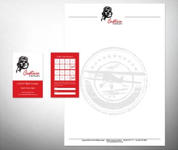 Captain Butler stationery