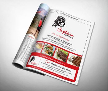 Captain Butler newspaper ad