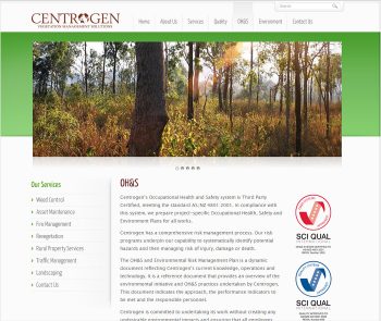 Centrogen, Responsive Web Design, OH&S