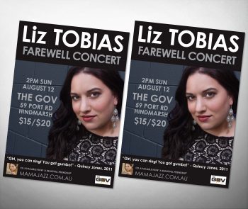 Liz Tobias event posters