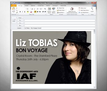 Liz Tobias email postcard